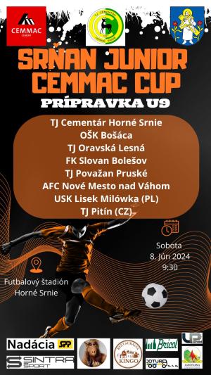 Srňan Junior Cemmac Cup - prípravka U9